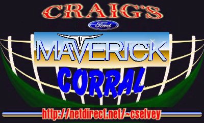 Jump to Craig's Maverick Corral!