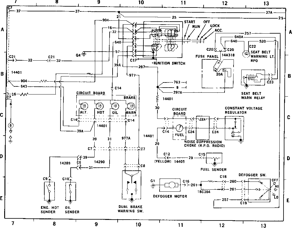 Ford maverick wiring diagrams