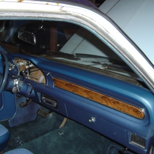 Sue Carello's 1977 Maverick interior