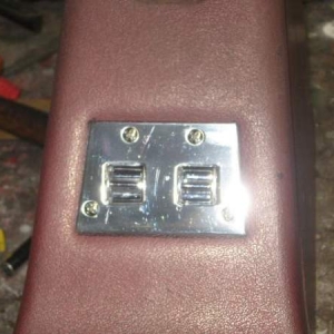 Granda console with power window switch's