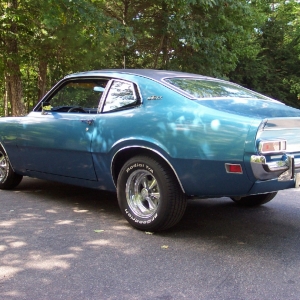 73 Maverick rear side