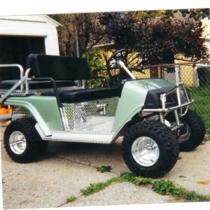 custom built golf cart!!!