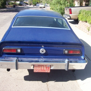 Back Of My 1976 Maverick