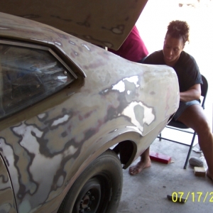 Rebuilding The Rusty Quarter Panel