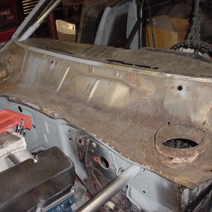 2407 Cowl Cover Removed