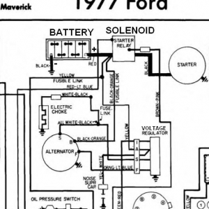 77 Maverick Charging Circuit