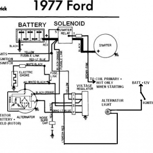 77 Mav Comet Charging System - More Detail