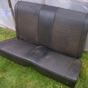 1970 Rear Seat