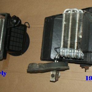 Comparison Of Early And Late Ac Evaporators