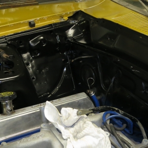 Engine Bay Painted