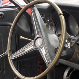 Original Maverick Rim Blow Steering Wheel