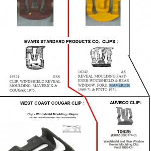 Maverick Windshield Clips Comparisons