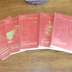 1974 Shop Manual Set