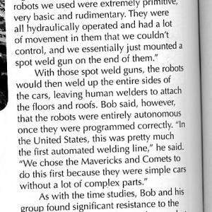 Maverick Robot Article - Bob Carpenter