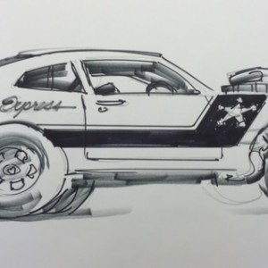 Sketch of Lawman Express