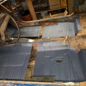 Basic Floor pan Kit.