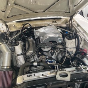 Holley intake installation