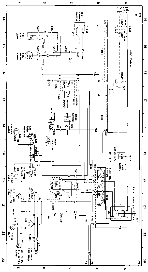 1970 Ford Maverick Wiring & Vacuum Diagrams 1973 ford maverick wiring diagram 